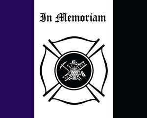 fireman mourning flag 1